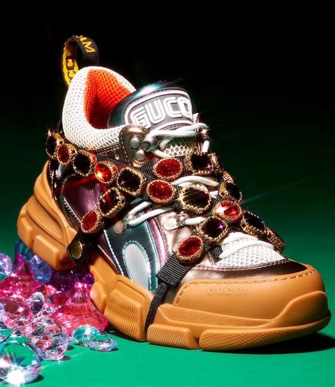 gucci diamond sneakers|gucci fur sneakers women's.